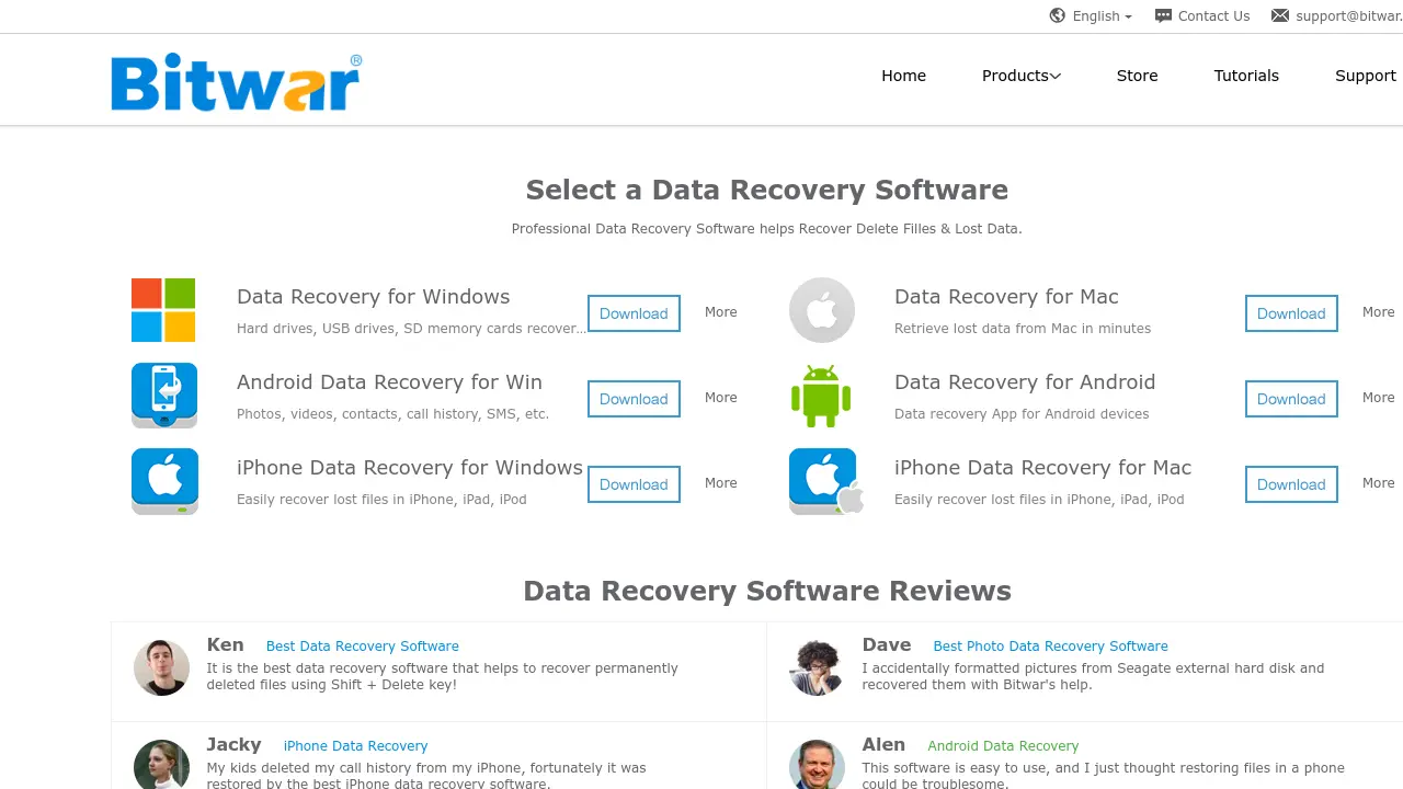 Bitwar - Recover Lost Data Easily Across Devices
