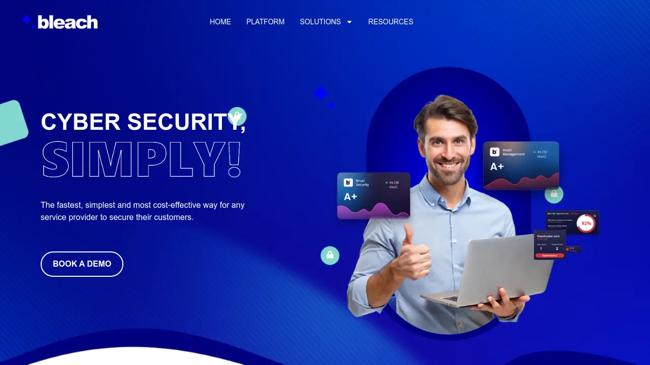 Bleach Cyber - Simplified Cybersecurity for Service Providers and SMBs