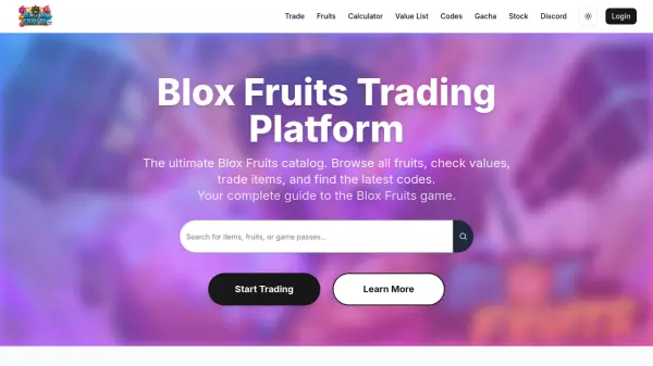 Blox Fruits Catalog