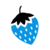 Blue Strawberry favicon