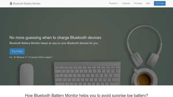 Bluetooth Battery Monitor