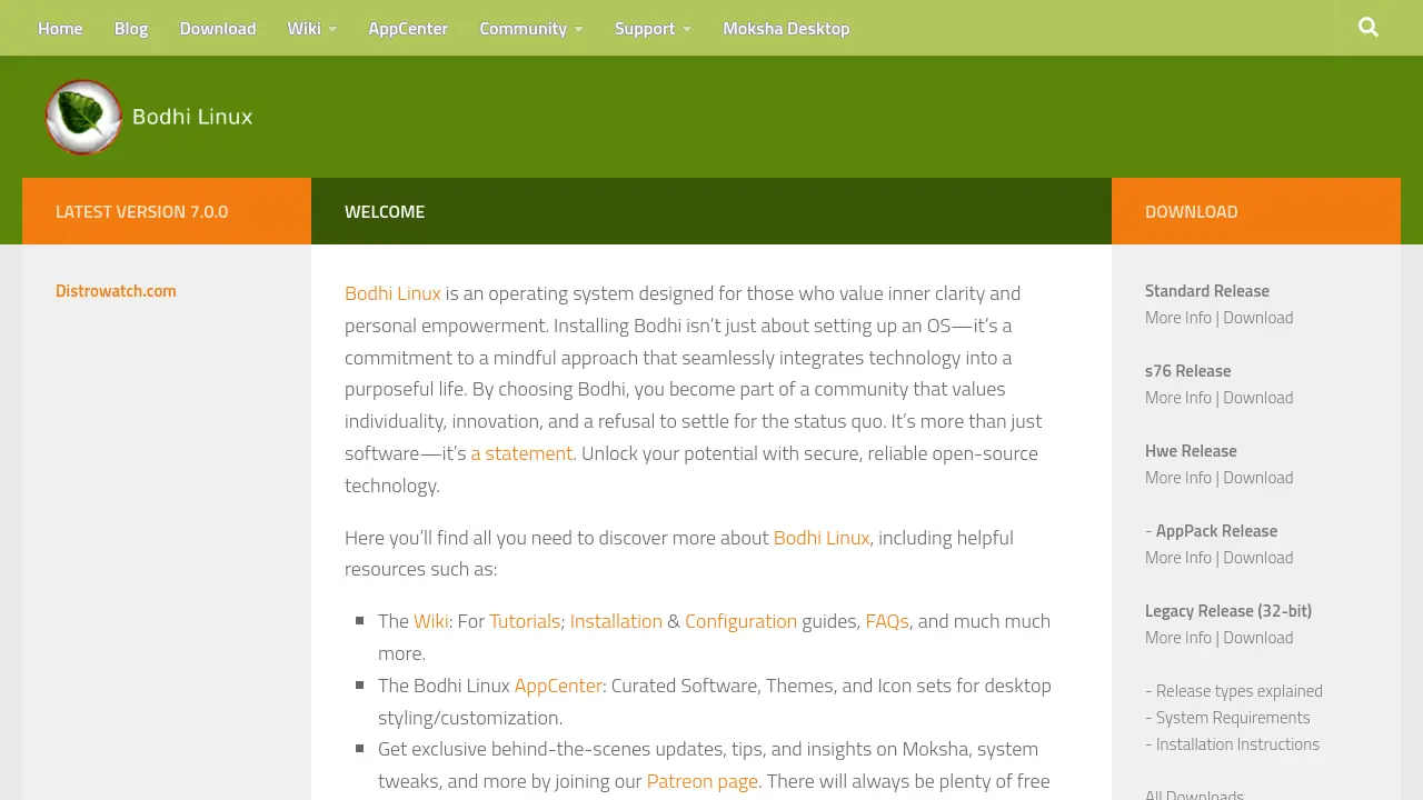 Bodhi Linux - A lightweight, open-source operating system for mindful ...