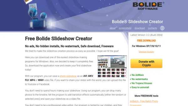 Bolide Slideshow Creator