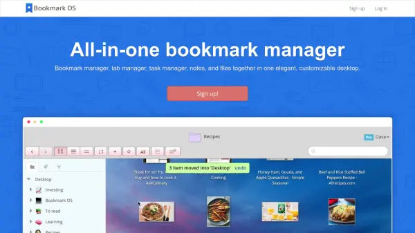 Bookmark OS