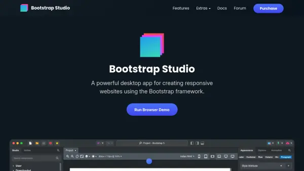 Bootstrap Studio
