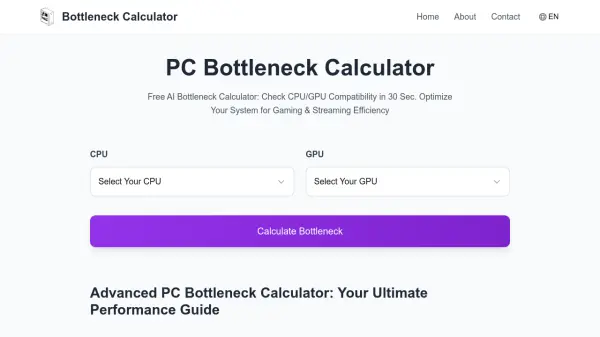 Bottleneck Calculator