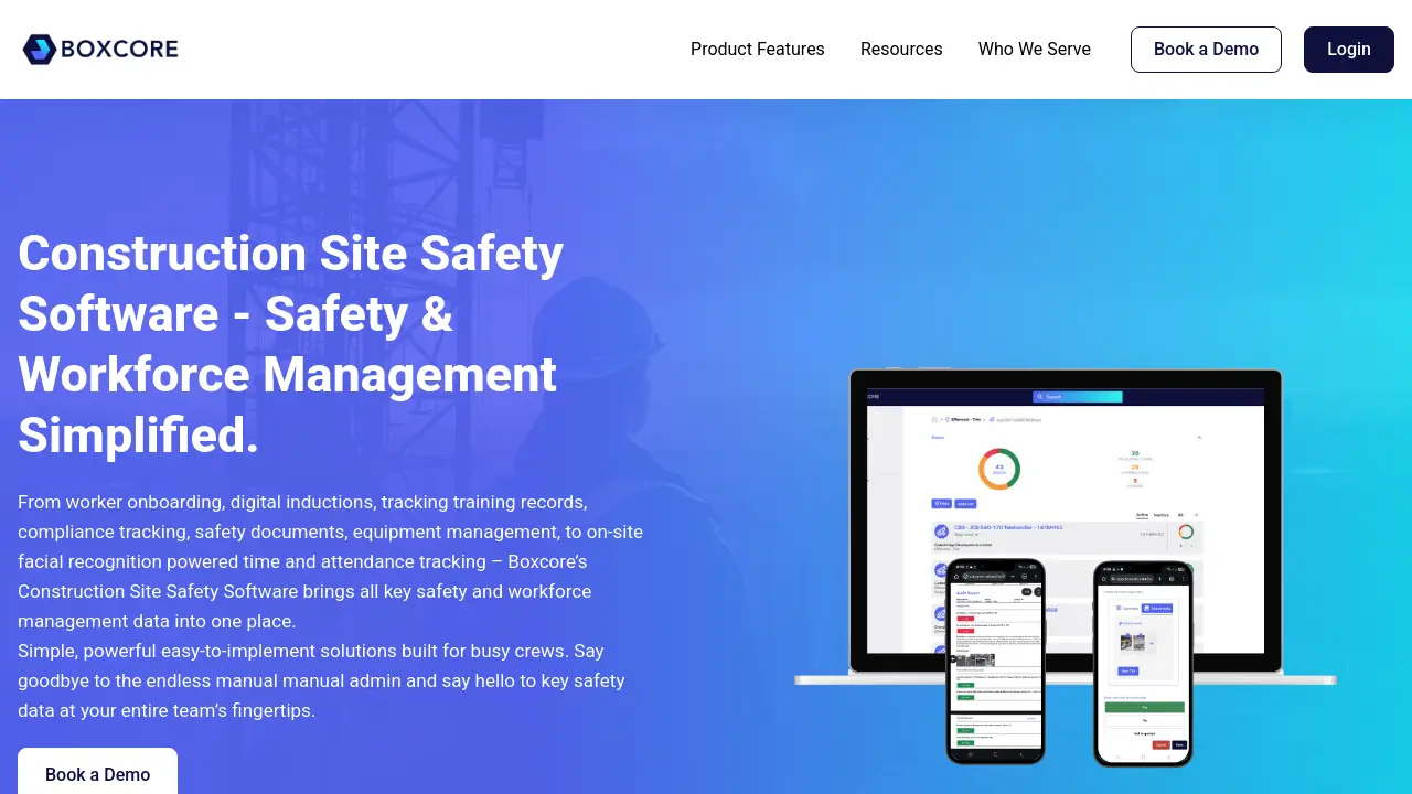Boxcore - Construction Site Safety Software - Safety & Workforce ...