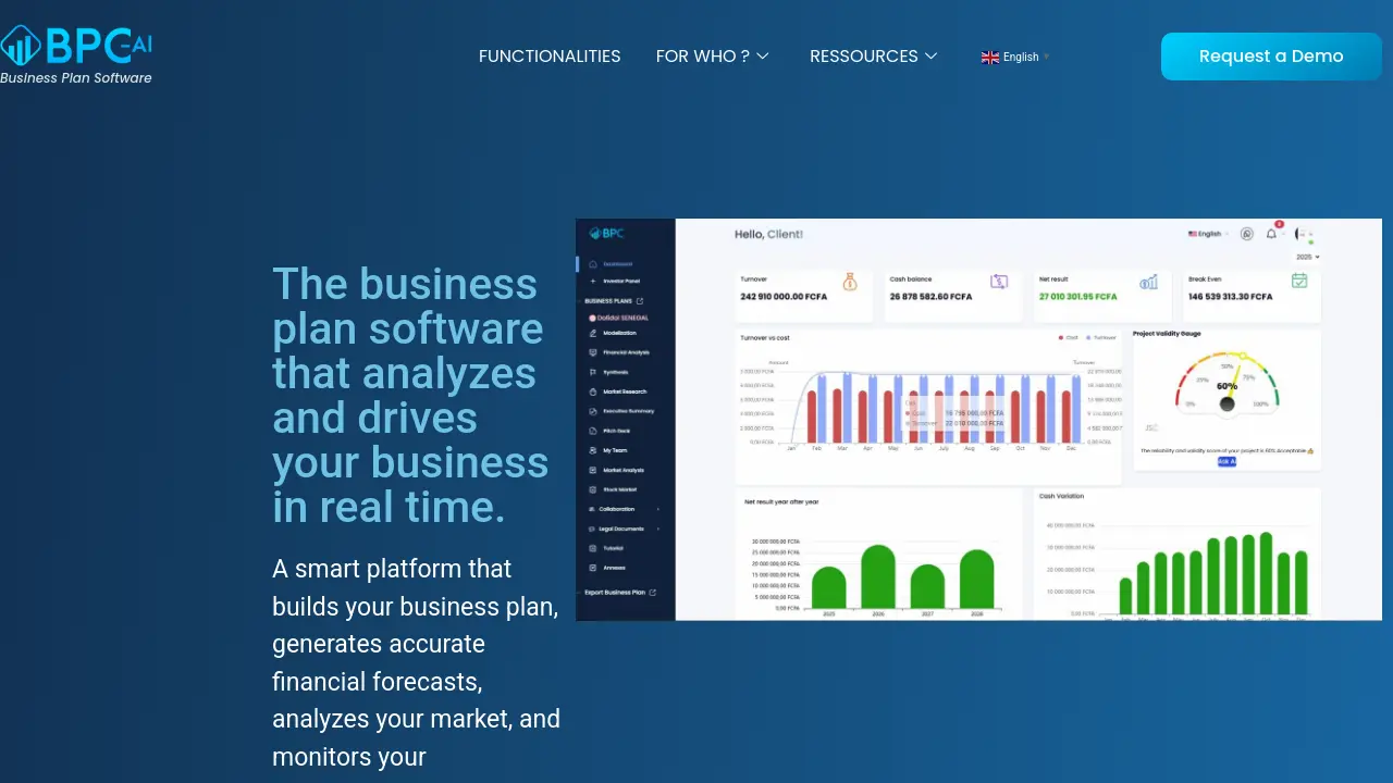 BPC-AI - The business plan software that analyzes and drives your ...