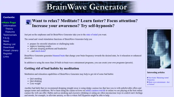 BrainWave Generator
