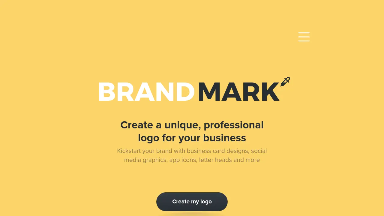 Brandmark screenshot