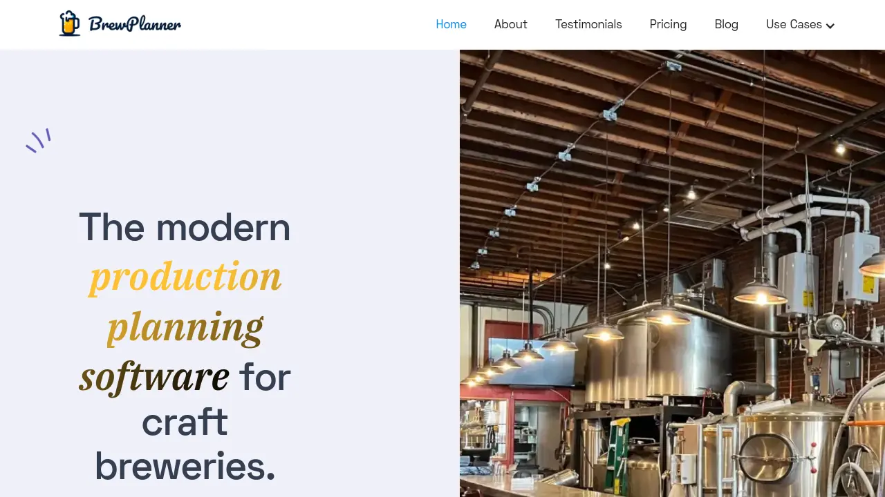 BrewPlanner - The modern production planning software for craft breweries