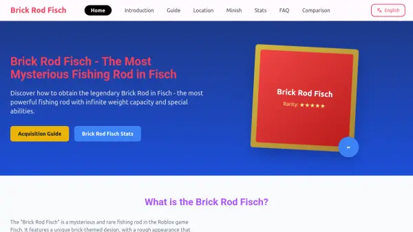 Brick Rod Fisch