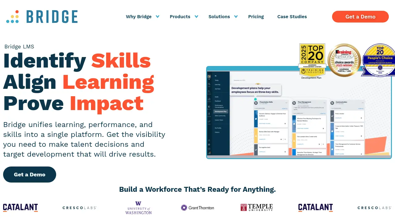 Learning Lab Bridge Bridge - Unify learning, performance, and skills into a single AI ...