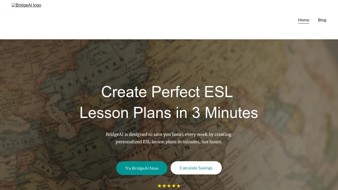 BridgeAI - Create Perfect ESL Lesson Plans in 3 Minutes
