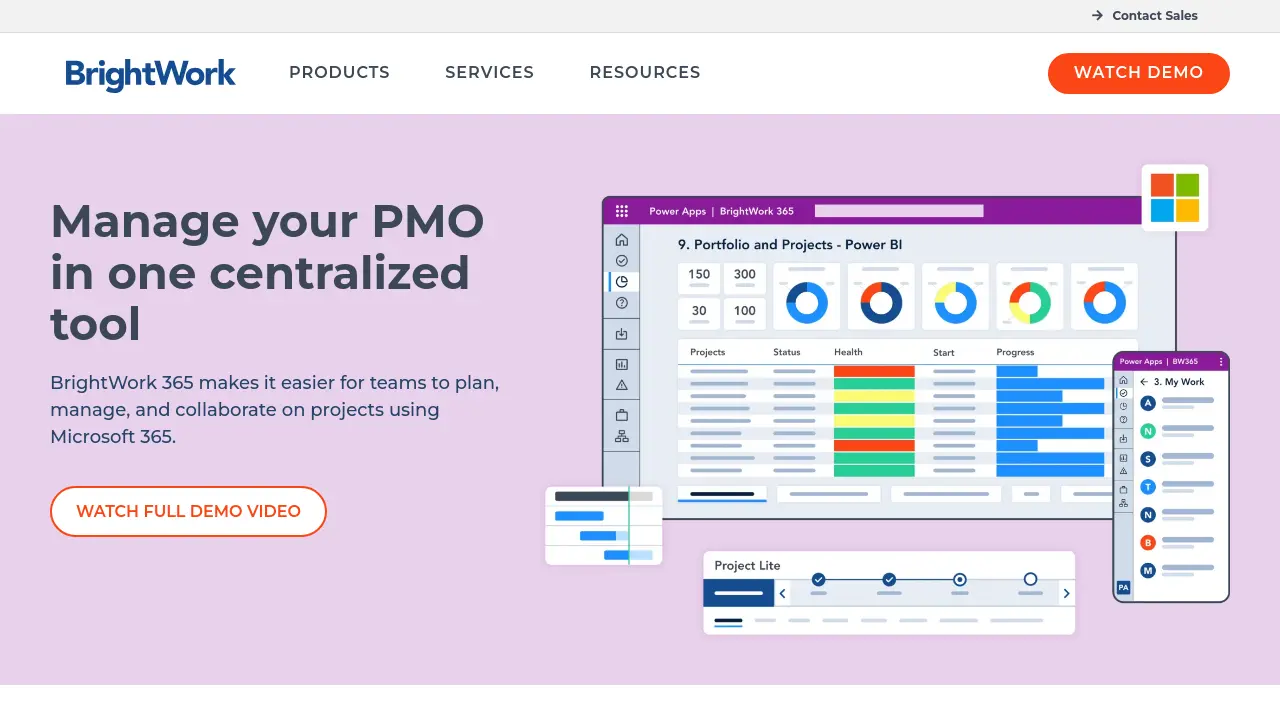 BrightWork 365 - Flexible project portfolio management solution for ...
