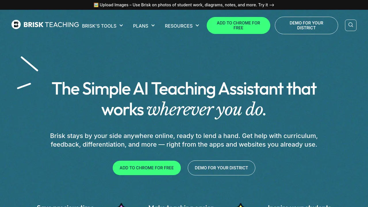 Brisk Teaching screenshot