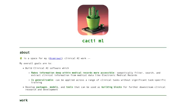 cacti ml