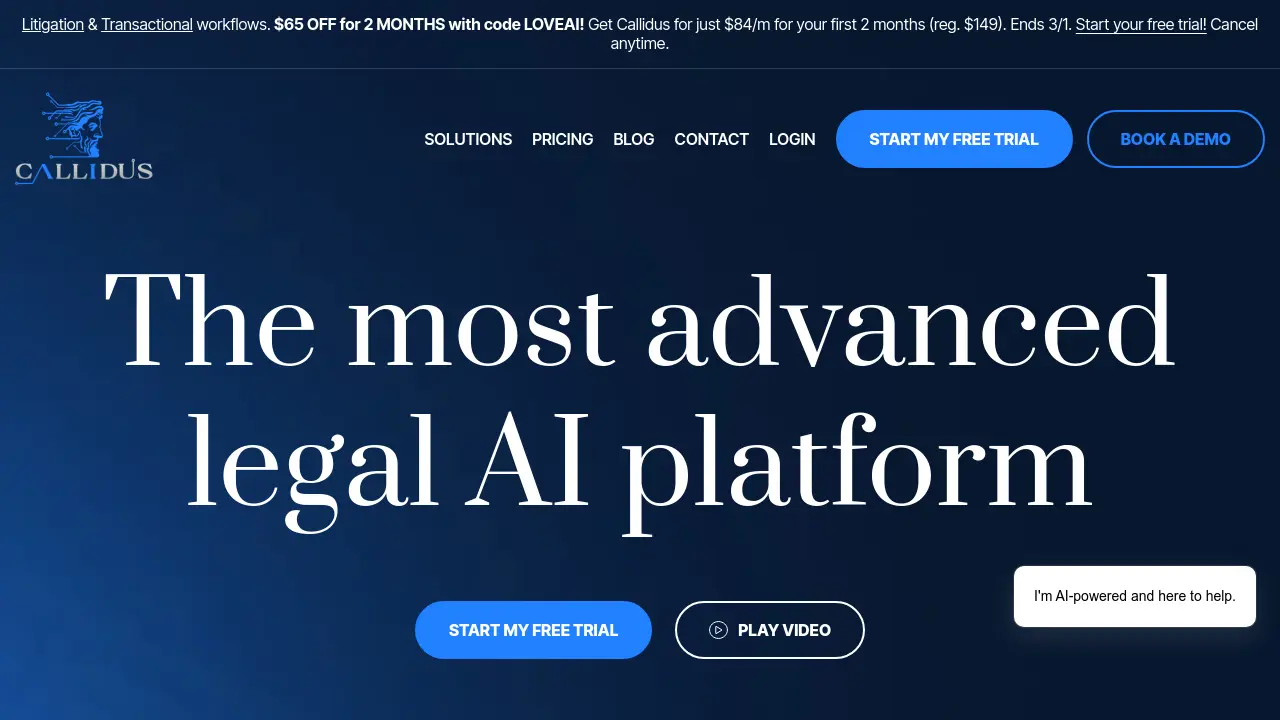 CallidusAI screenshot