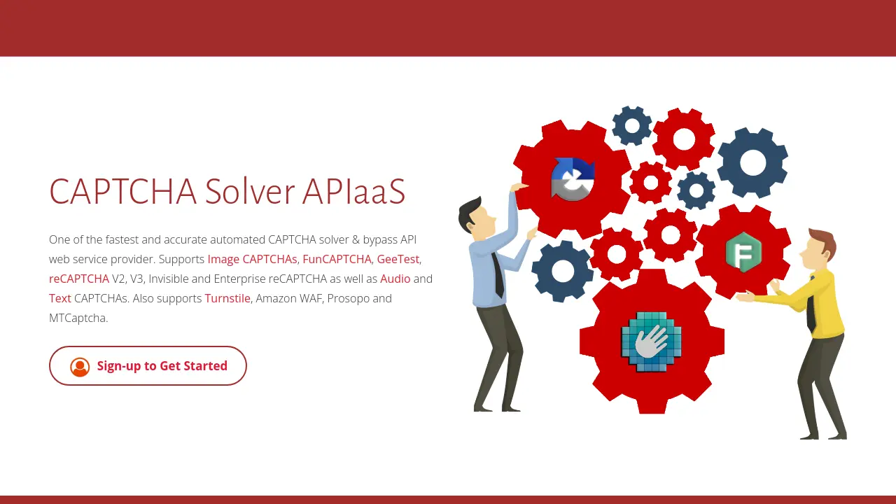 Captcha Solver Api CAPTCHAs.IO - Fast and Accurate Automated CAPTCHA Solver API Service