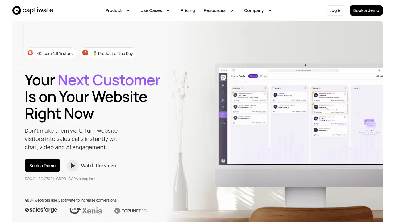 Captiwate screenshot