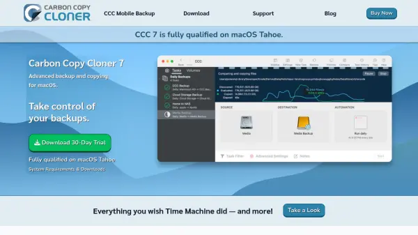 Carbon Copy Cloner 7
