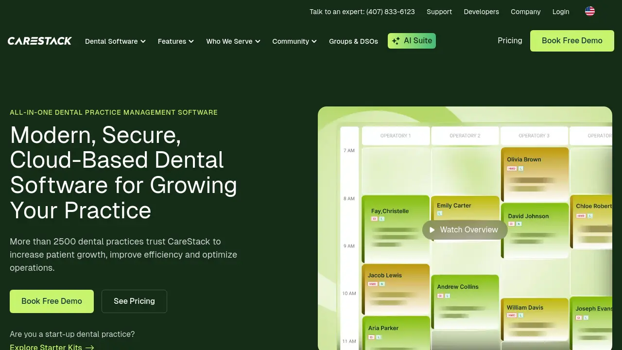 CareStack - All-in-One Cloud-Based Dental Practice Management Software