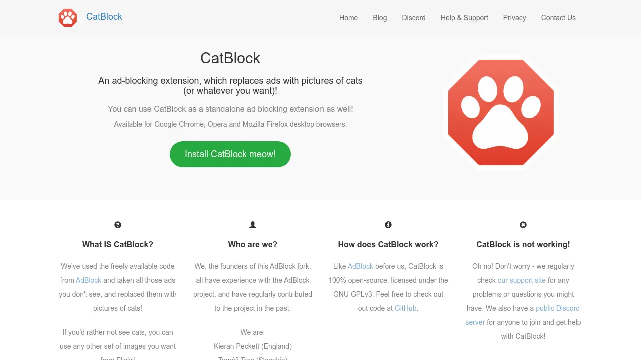 CatBlock - Replace ads with pictures of cats or any custom images