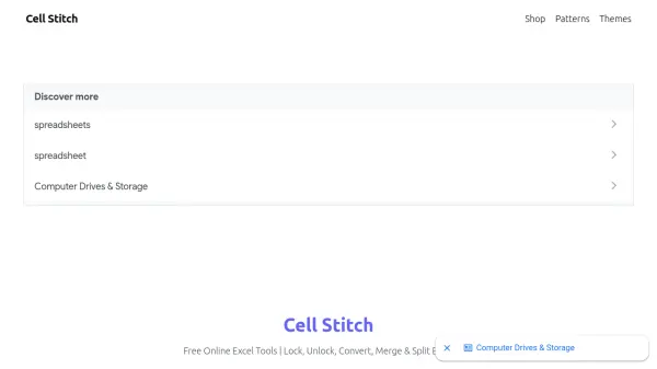 Cell Stitch