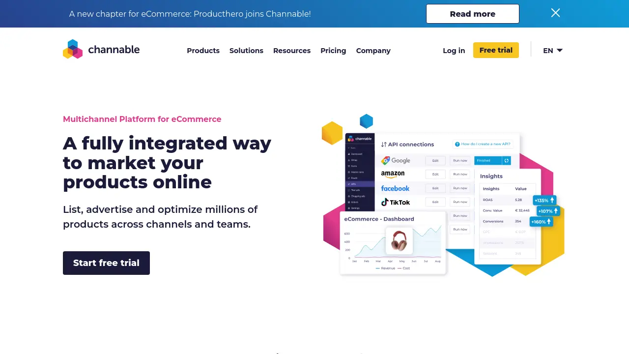 Channable Channable - Integrated Multichannel Product and Ad Optimization ...