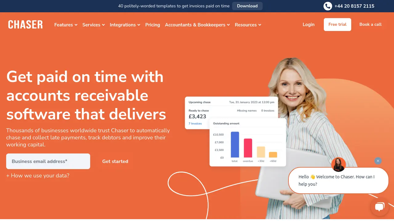 Chaser - Automate Accounts Receivable and Get Paid Faster