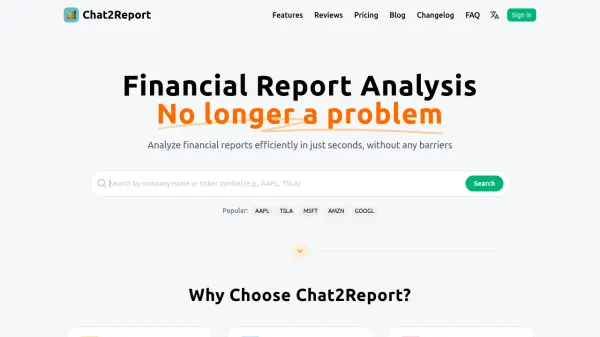 Chat2Report