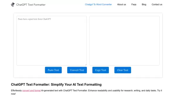 ChatGPT Text Formatter