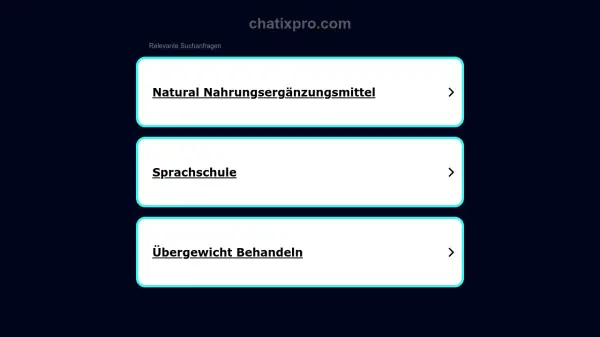 Chatix: AI Chatbot Assistant