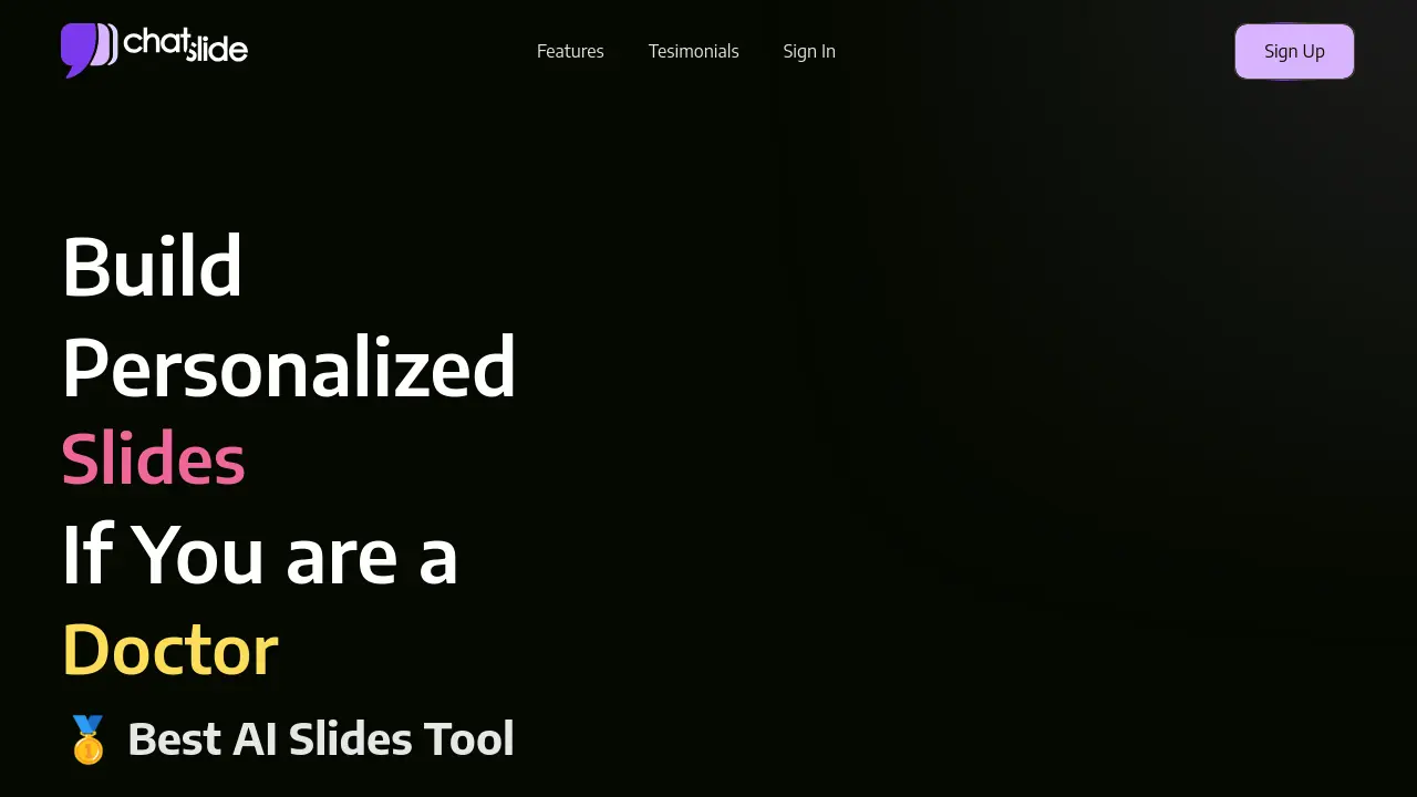 Chatslide screenshot