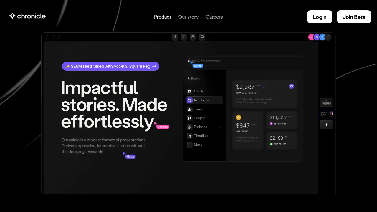 Chronicle screenshot