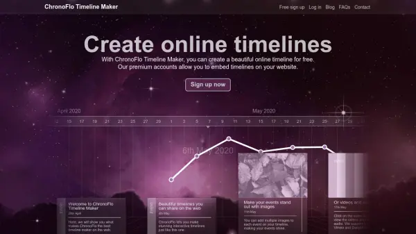 ChronoFlo Timeline Maker