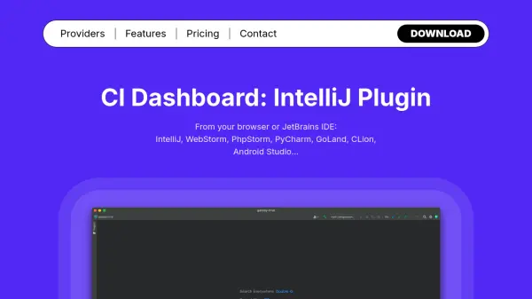 CI Dashboard: IntelliJ Plugin