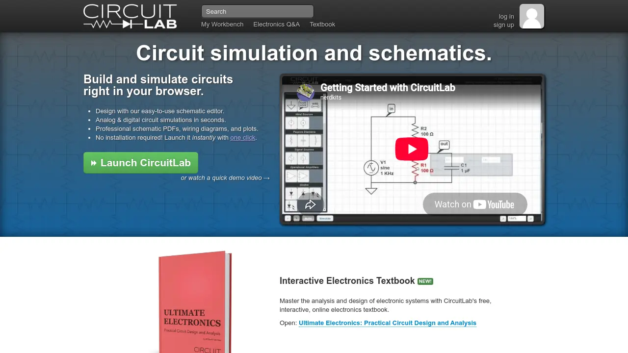 CircuitLab - Online Circuit Simulator & Schematic Editor
