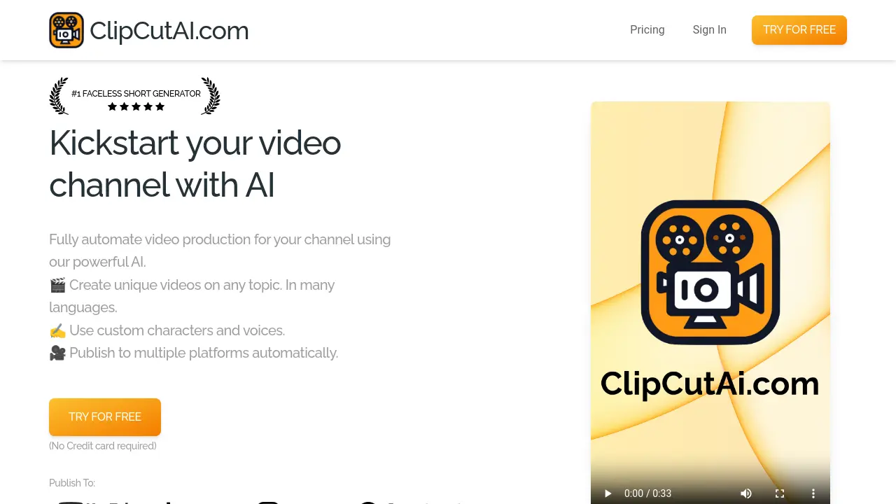 ClipCutAI screenshot