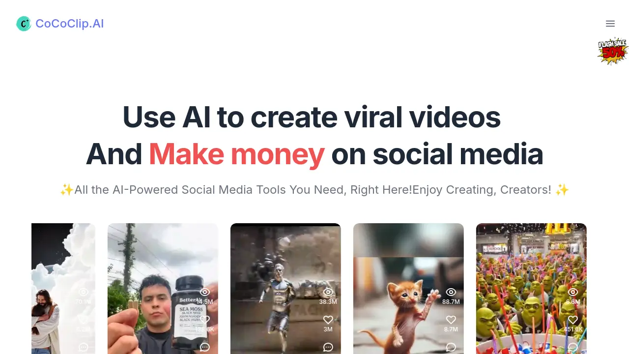 CoCoClip.AI screenshot