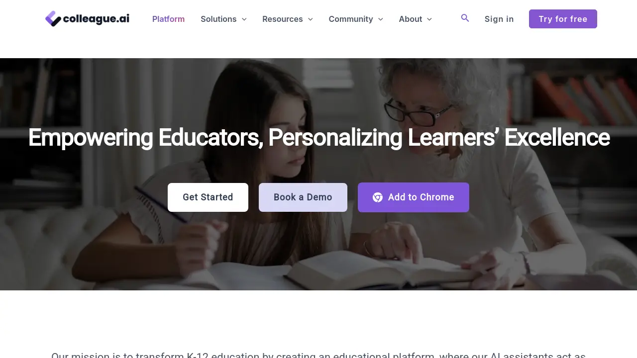 Colleague AI screenshot