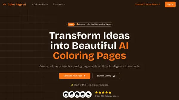 Color Page AI