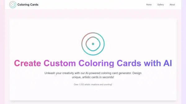 Coloring Cards