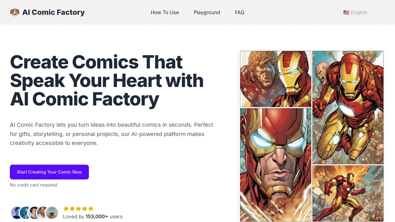 comicfactory.ai - Create Comics That Speak Your Heart with AI