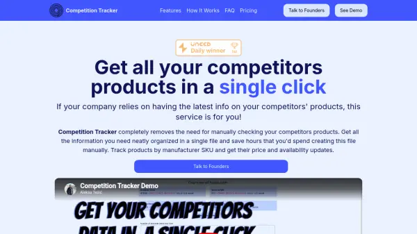 Competition Tracker