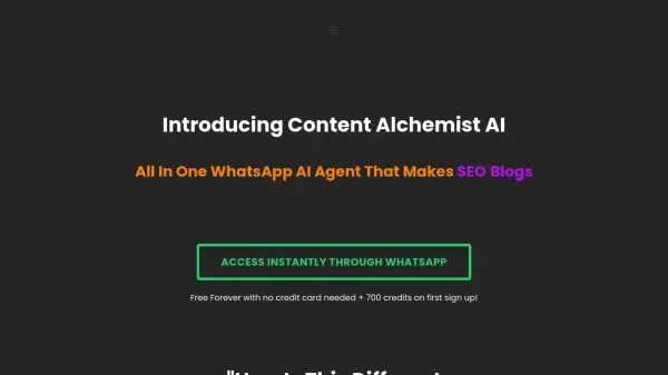 Content Alchemist AI