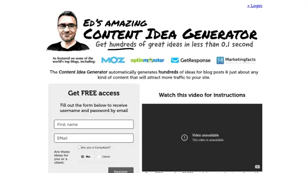 Content Idea Generator
