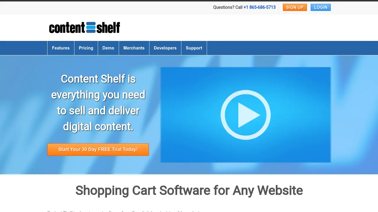 App Content Shelf Content Shelf - Shopping Cart Software for Selling Digital Content