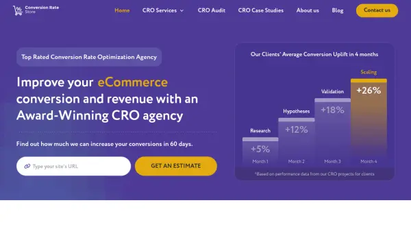 Conversion Rate Store