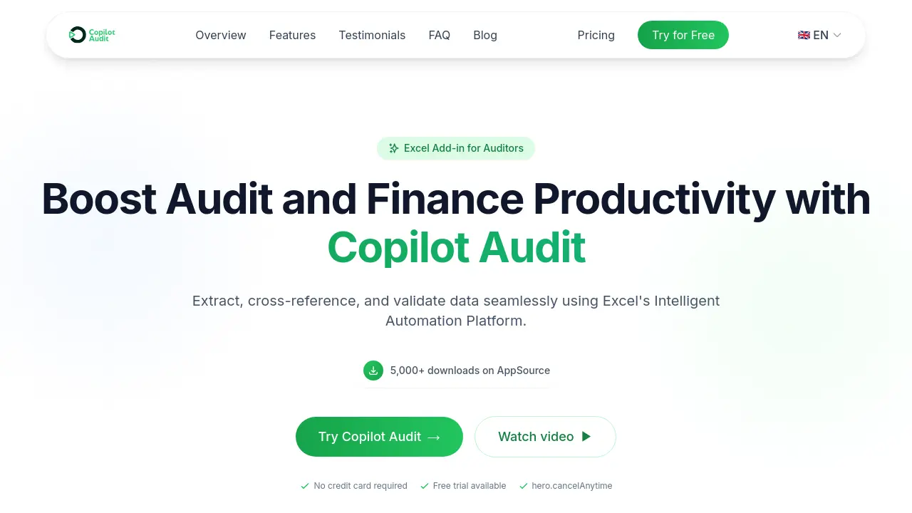 Copilot Audit - Intelligent PDF-to-Excel Automation for Auditors